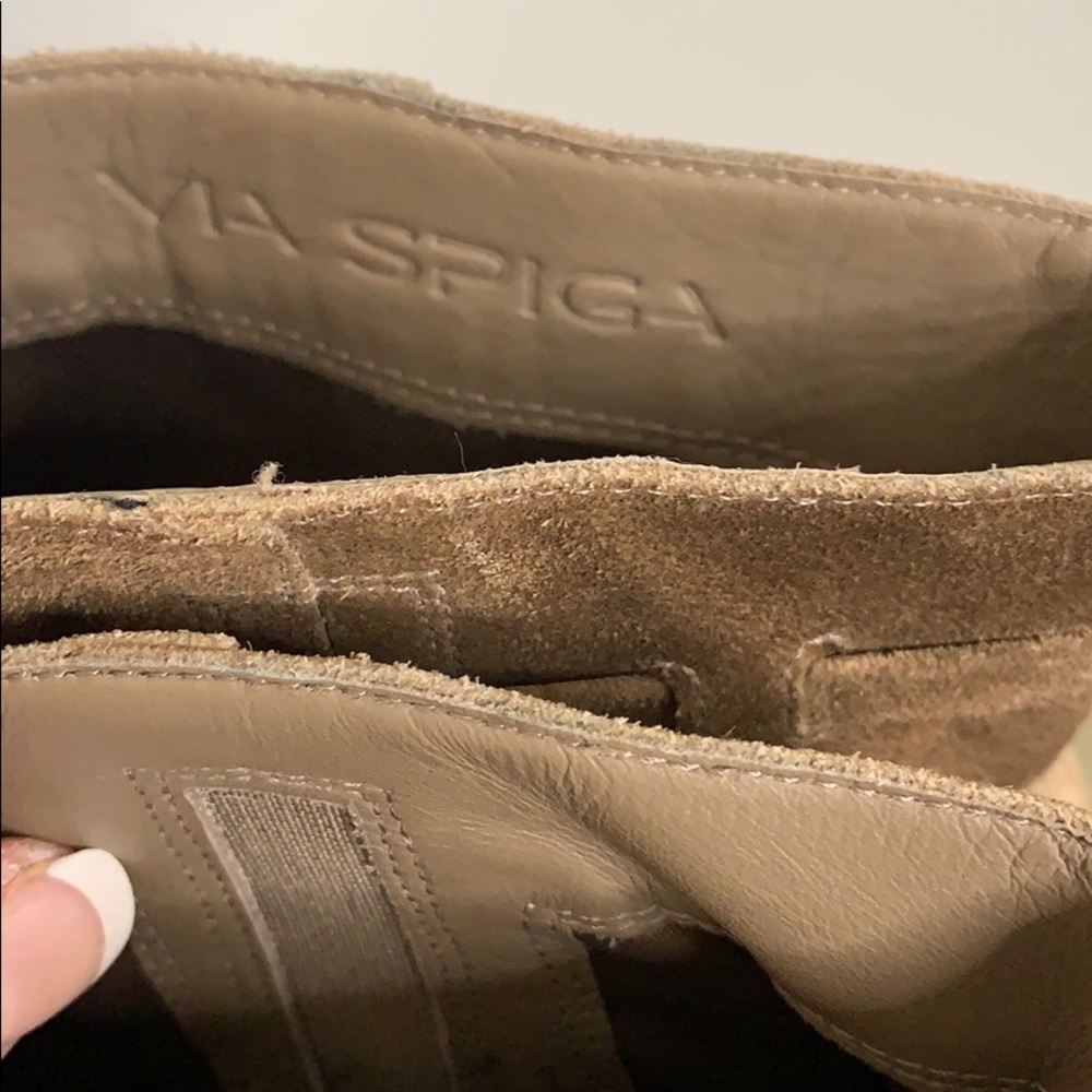 Via Spiga brown suede booties size 5.5 🔥 - Picture 4 of 5